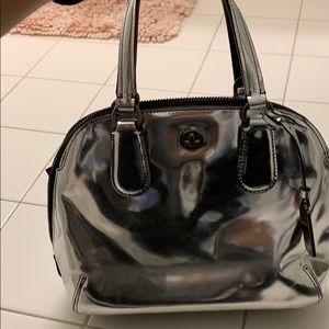 Metallic Coach bag